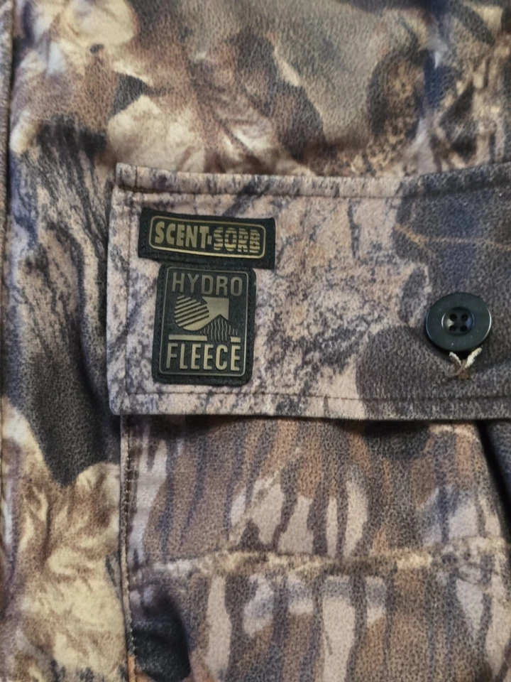 De colección Browning Insualted Camuflaje y Baberos 2XL Gortex Scent Sorb Hydro Fleece Foto 3 de 4