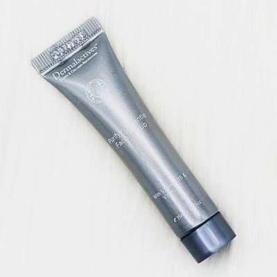 DERMALACTIVES Purifying Gentle Facial Scrub - 15ml - Travel Size - Brand NEW