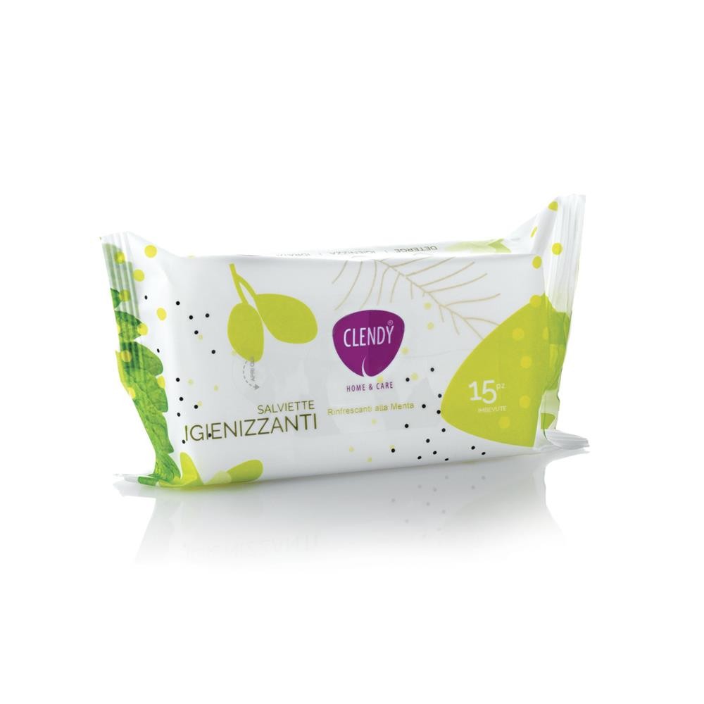 Clendy – Clendy Salviettine Igienizzanti 15 Pezzi