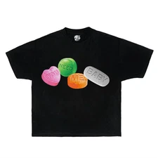 CANDY Boxy Vintage Shirt Graphic T-shirt Oversized Boxy Streetwear Y2K Unisex 