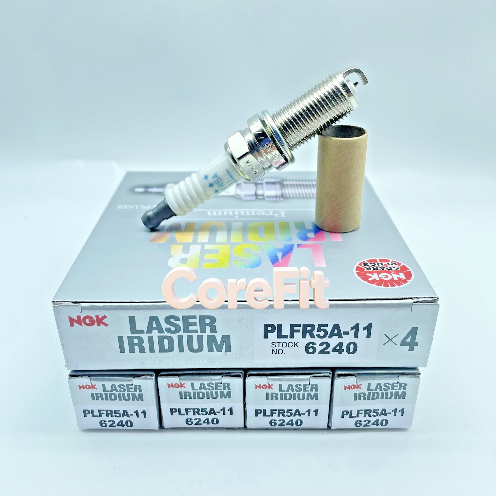 8PCS NEW NGK Laser Iridium Spark Plugs PLFR5A11 6240 FOR TITAN 5.6L V8