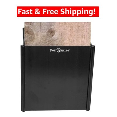 Weather-Resistant 4x4 Post Protector - Fits 3.5''x3.5'' Easily, No Tools Required