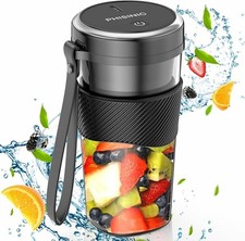 Portable Blender Juicer with Rechargeable USB Battery Handheld