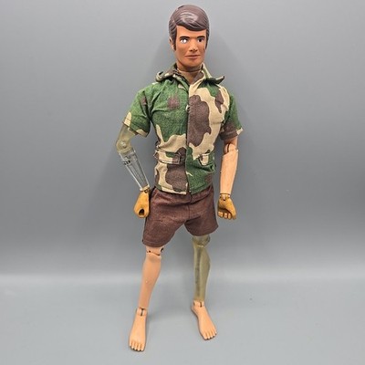 1975 GI Joe Mike Power Adventure Team Atomic Man Eye Outfit Action Figure 