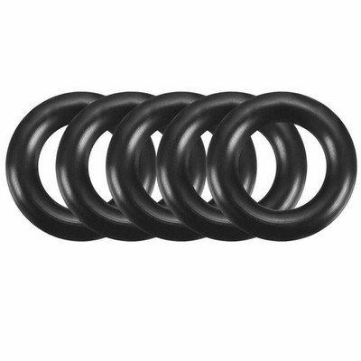 100Pcs 9mmx1.9mm Black Flexible Nitrile Rubber O Ring Oil Seal Washer Grommets  
