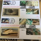 GB STAMPS CHANNEL TUNNEL CARRIED FIRST DAY COVER 2002 COASTLINES
