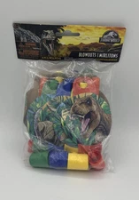 Jurassic World Party Blowouts [8 Per Package]