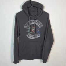 Grateful Dead Junk Food Clothing Hoodie Dancing Bears Graphic Mens Small