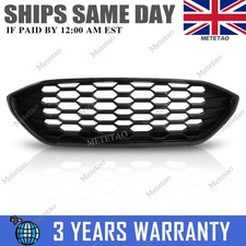 For Ford Puma 2019-2024 ST Line Front Bumper Main Grill Upper Grille Black UK