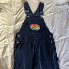 Vintage 90s/early 2000s Navy Blue Tweety Bird Overalls from Looney Tunes
