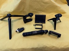 Lot of Tripods Remotes Selfie Stick And Accessories