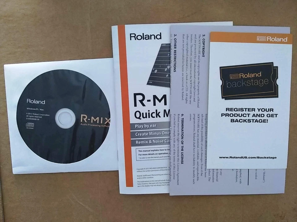 Roland R-MIX Audio Processing Software Complete Retail Package - Image 3 of 3