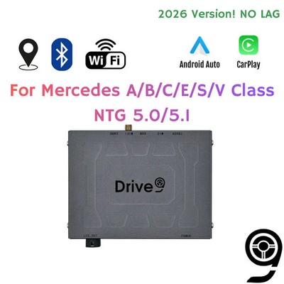 Für Mercedes Benz A,B,C,E Klasse Vito NTG 5.05.2CarPlay Android Auto Nachrüstsatz