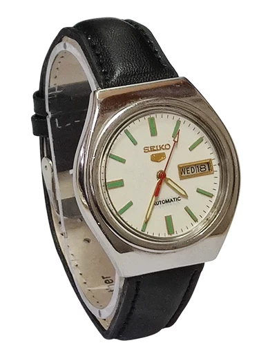 Vintage Seiko Automatic Date Day Dial Wrist Watch  SR265