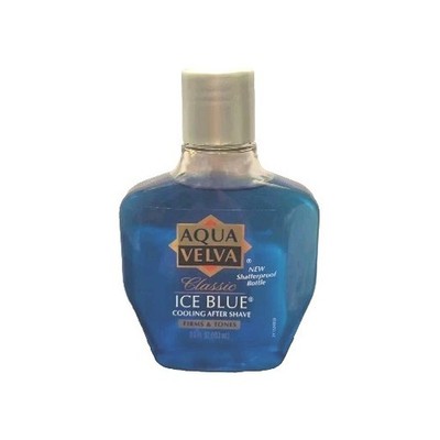 Vintage Aqua Velva ICE BLUE Cooling Cologne New Firms
