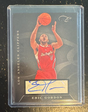 Panini 2010-11 Elite Black Box Eric Gordon Scripted Signatures Auto /149
