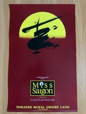 Miss Saigon Theatre Royal Drury Lane Theatre Poster