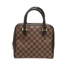 Louis Vuitton Brera Handbag N51150 Damier Ebene Brown with Dust Bag #KN995