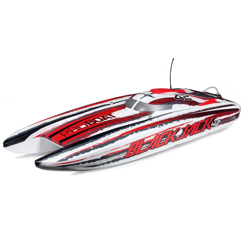 Pro Boat Blackjack 42 Brushless 8S RC Rennkatamaran – 88 km/h Geschwindigkeit - Bild 2 von 4