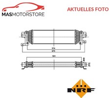 LADELUFTKÜHLER KÜHLER LADELUFT NRF 30285 A FÜR MAZDA 2 1.4 CD 1.4L 50KW