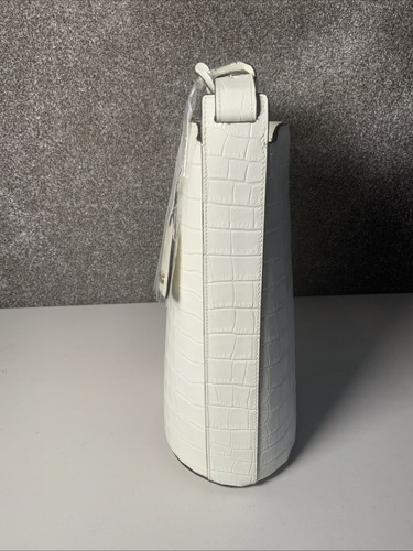 Radley Highbury Barn Croc Effect White Leather Shoulder Bag New With Tags - Picture 3 of 11