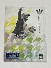 2022 Diamond Kings Baseball Blue Artist's Proof - Domingo Acevedo RC - Athletics