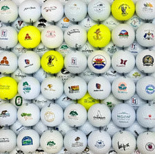 24 Golf Course Logo Used Golf Balls 5A Condition Mixed Course Lot