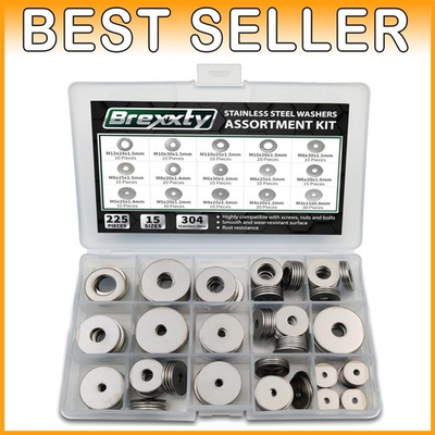 #ad Stainless Steel Washers for Bolts Small and Large Hardware $43.54