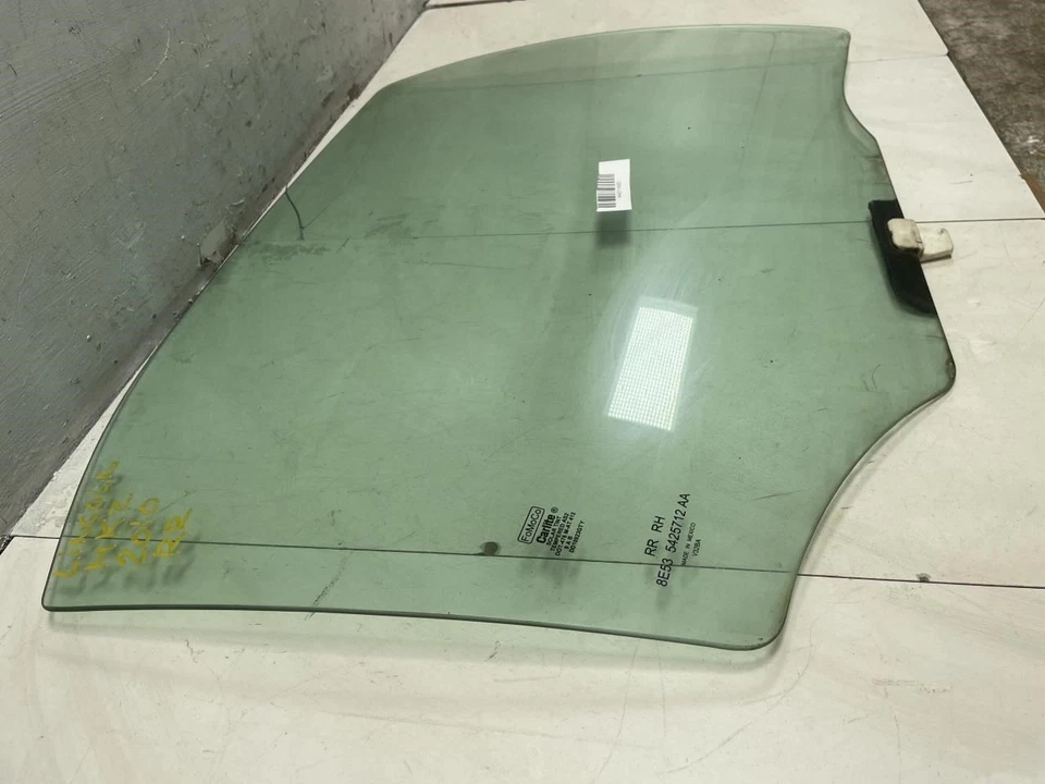 Lincoln MKZ 2010 puerta trasera derecha del lado del pasajero ventana vidrio OEM+ Foto 3 de 4