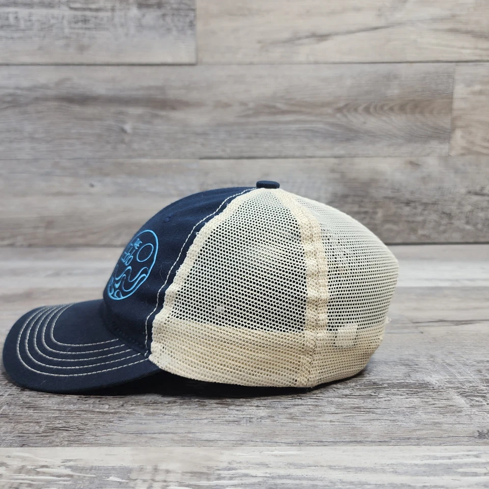 The Ebb Ocean Sea Hat Cap Embroidered Logo Adult Mens Adjustable SnapBack  - Image 2 of 4