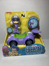 Nick Jr. Bubble Guppies Gil's Fin-tastic Racer Push Car Toy New 2018