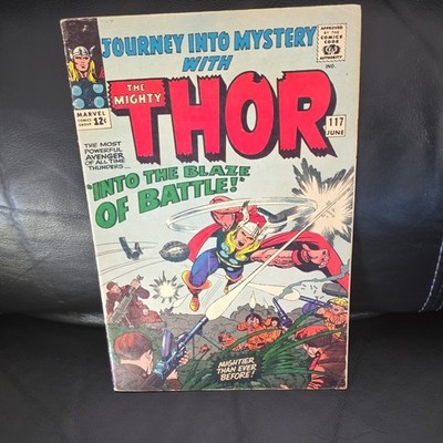 Marvel Comics Journey Into Mystery #117 Key Issue Silver Age 1965 Thor Loki