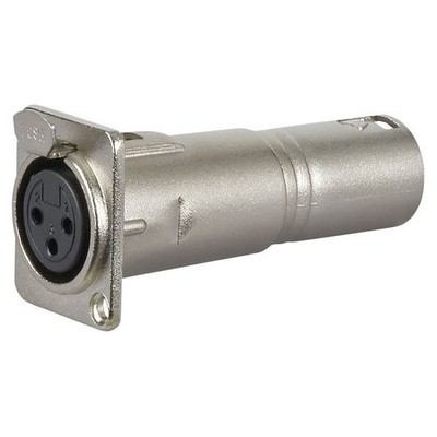 DAP-Audio - Adapter XLR Chassis Weiblich zu XLR Männlich