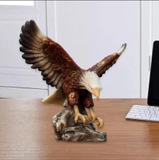 Adler Figur Skulptur Dekoration Adlerfigur Wohnzimmer Tierfigur Falke Statue XXL
