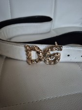 Dolce&Gabbana Leather White Belts for Men for sale | eBay