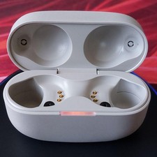 SONY WF-1000XM4 Platinum Silver Charging Case