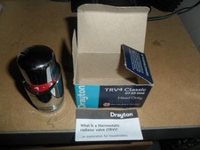 Tête de remplacement chromée Drayton TRV4