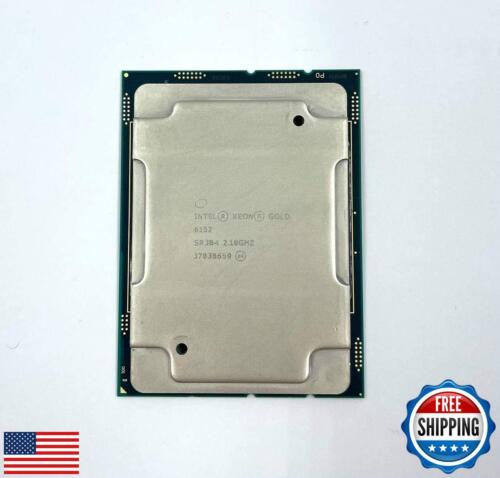 Intel Xeon Gold 6152 SR3B4 22-Core Processor 2.1GHz 30.25M Server CPU (Renewe