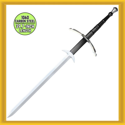 Cold Steel 39.7'' Blade Length 1060 Carbon Two Handed Great Sword (CS-88WGS) NEW