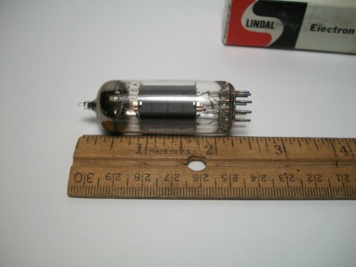 Vintage Lindal Electron Tube ~ Part# 6LC8 ~ USA ~ NOS - Picture 2 of 2