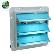 14inch Shutter Exhaust Ventilation Fan 1950 CFM Wall Mount for Garage Shop Attic