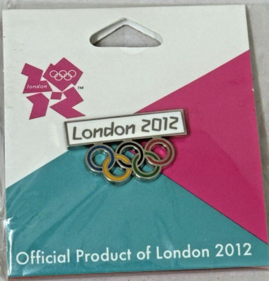 2012 London Olympic Pin 5 Circles