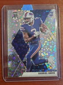 2020 Mosaic Football Gabriel Davis No Huddle Disco #239 RC Buffalo Bills SP💸