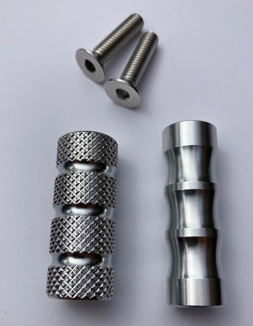 Motorcycle Toe Pegs for Racing Rearsets.Knurled Alloysuits SES,Promach