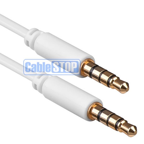 Cavo Audio Stereo Slim Da 3,5 Mm Bianco 3 M - M/M - Foto 13