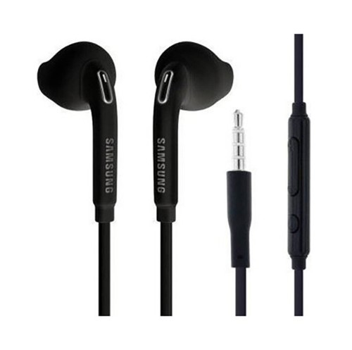 Genuine Samsung Handsfree Headphones Earphones Earbud with Mic EO-EG920BB Black - Picture 2 of 2