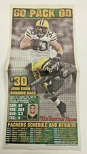 John Kuhn - Green Bay Packers 2010-11 Super Bowl Champs Newspaper Poster