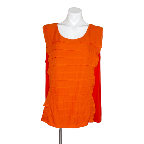 Blusa Top Naranja Seventh Avenue Talla 2X - Imagen 1 de 6