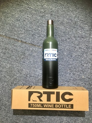 RTIC 750ML 18/8 STAINLESS STEEL INSULATED WINE BOTTLE - BPA Free Color Stainless - Picture 31 of 44