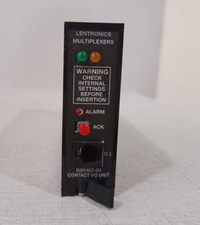 GE Lentronics B86463-01 CONTACT I/O UNIT / 08786463-02